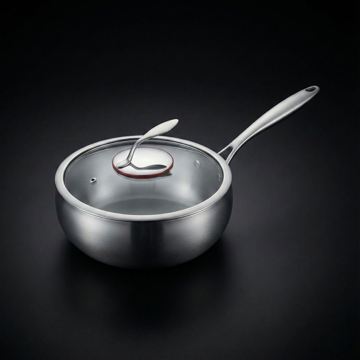 Hand-Hammered Titanium Sauté Pan