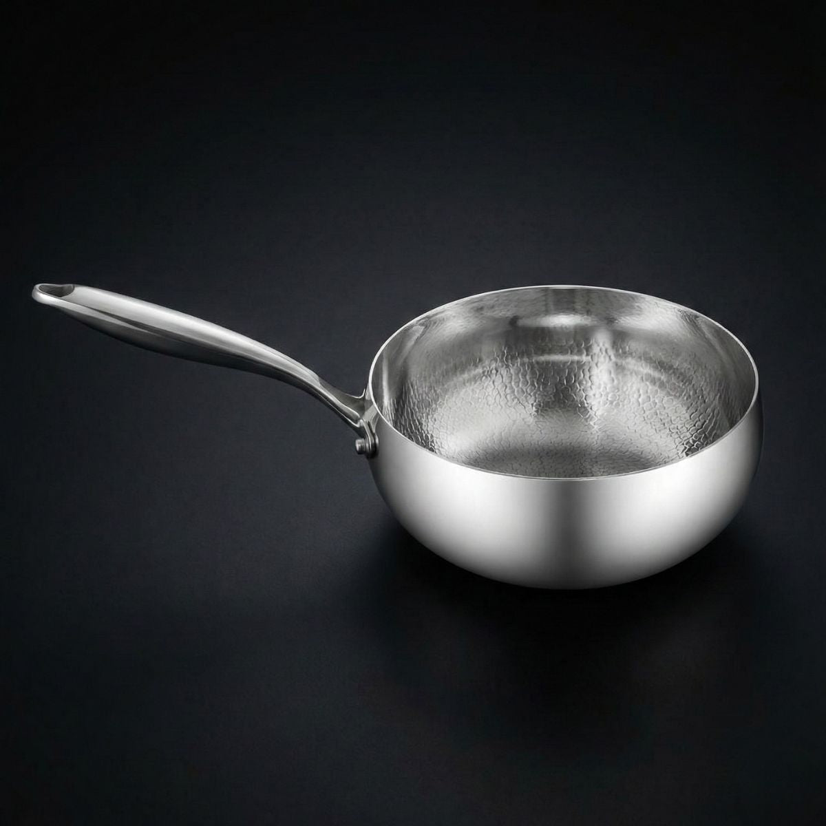 Hand-Hammered Titanium Sauté Pan
