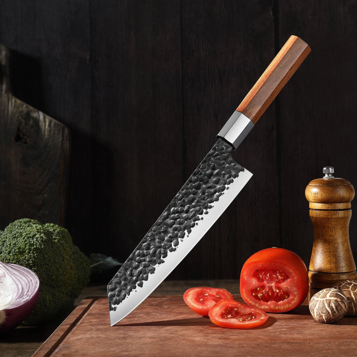 Kiritsuke-Edelstahlmesser – 34,5 cm Präzisionsklinge