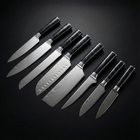 Premium Japanisches Damascus Messer-Set – 8-teilige Präzisionskollektion