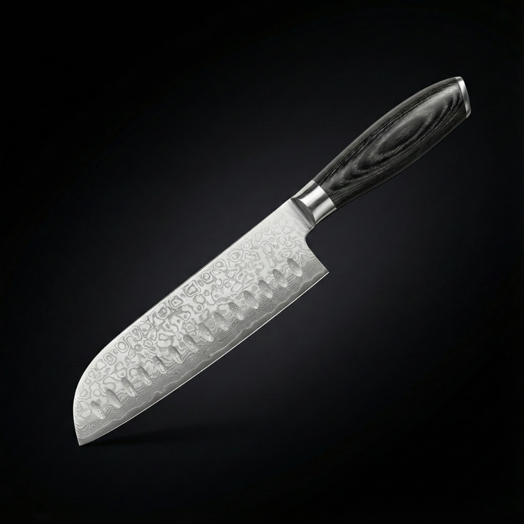Santokumesser im japanischen Stil – 18 cm vielseitige Klinge