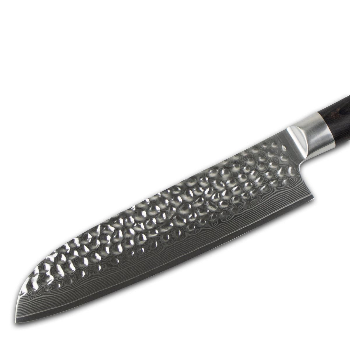 Gehämmertes Santokumesser im japanischen Stil – 18 cm Präzisionsklinge