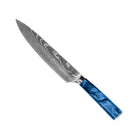 Japanisches Damascus Messer-Set – 8-teiliges Set mit ausgewogenem Profil