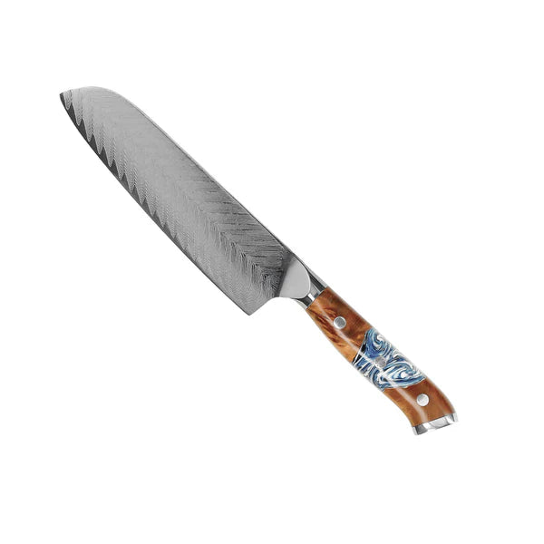 Japanisches Damascus Messer-Set – 9-teiliges Vielzweck-Set