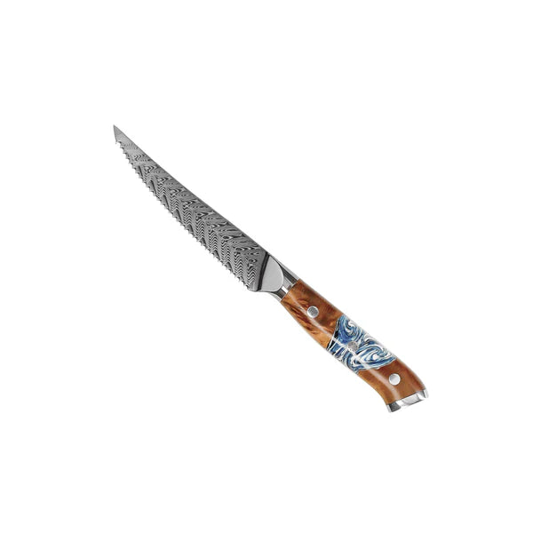 Japanisches Damascus Messer-Set – 9-teiliges Vielzweck-Set