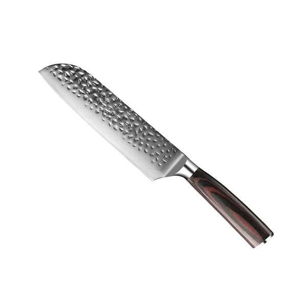 Japanisches Hammerschlag-Damascus-Kochmesser-Set – 3-teiliges Set