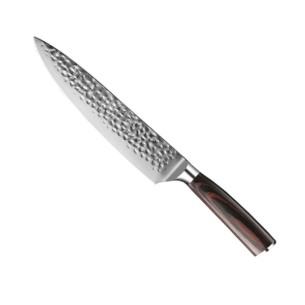 Japanisches Hammerschlag-Damascus-Kochmesser-Set – 3-teiliges Set