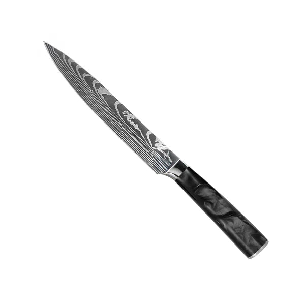 Premium Japanisches Damascus Messer-Set – 8-teilige Präzisionskollektion