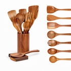 Traditionelles Japanisches Holz-Küchenutensilien-Set