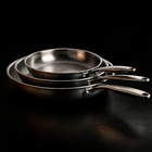 Handgehämmerte Titan-Pfanne – 3-teiliges Set