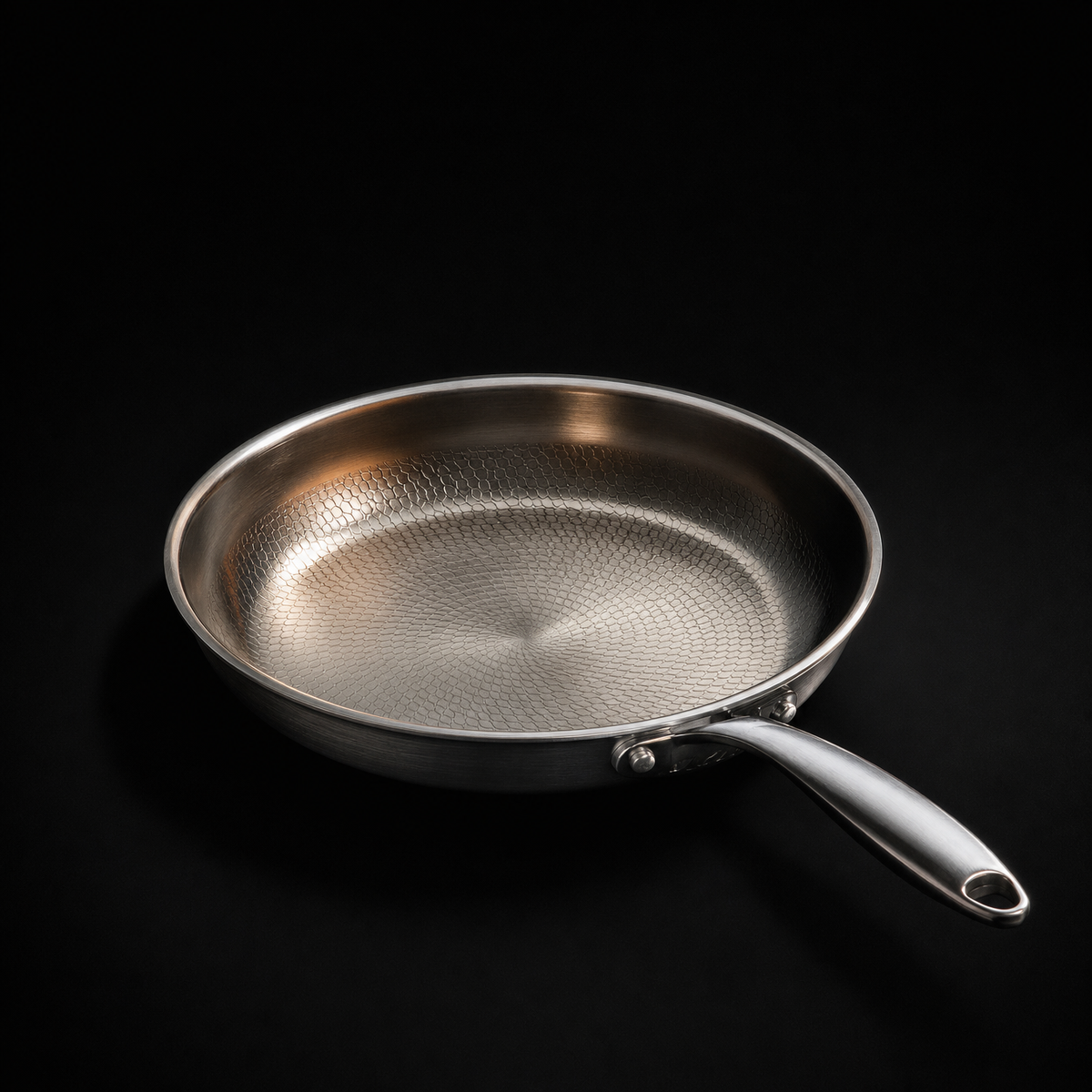 Handgehämmerte Titan-Pfanne – 3-teiliges Set